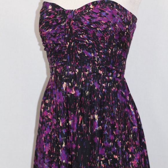 Purple Silk Halter Dress - Picture 9 of 14